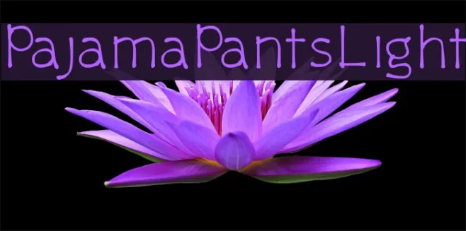 PajamaPantsLight Example 2