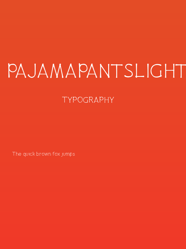 PajamaPantsLight Poster
