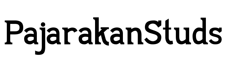 PajarakanStuds Font