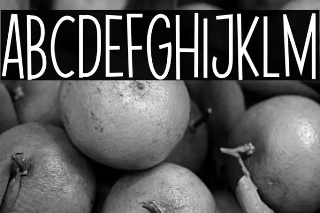 Pak Kumis Font examples