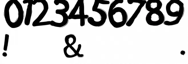 Pak Pandir Shake Font OTHER CHARS