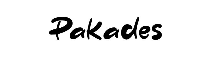 Pakades  Fuentes Gratis Descargar