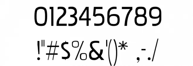 Pakenham Free Font OTHER CHARS