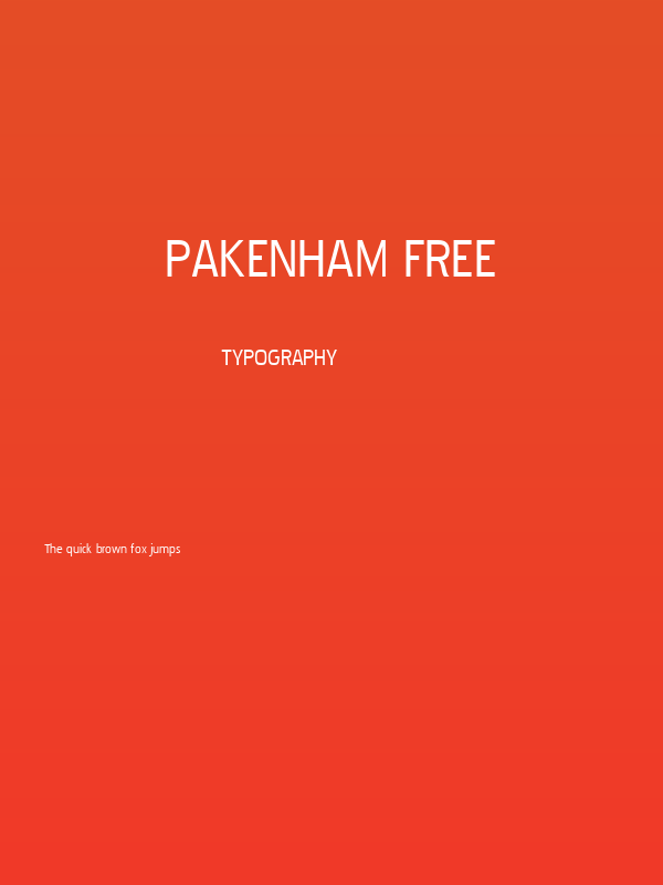 Pakenham Free Poster
