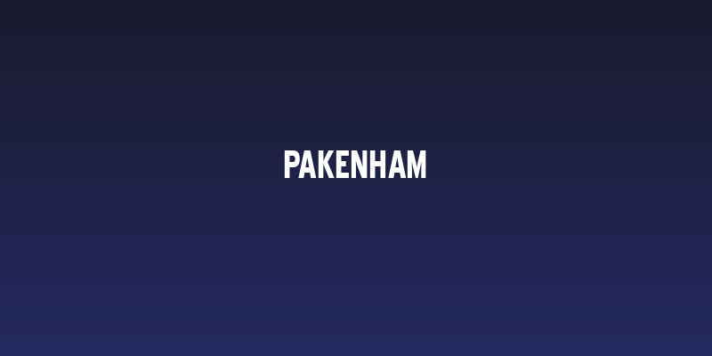 Pakenham Social Header