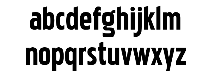 Pakenham Font LOWERCASE