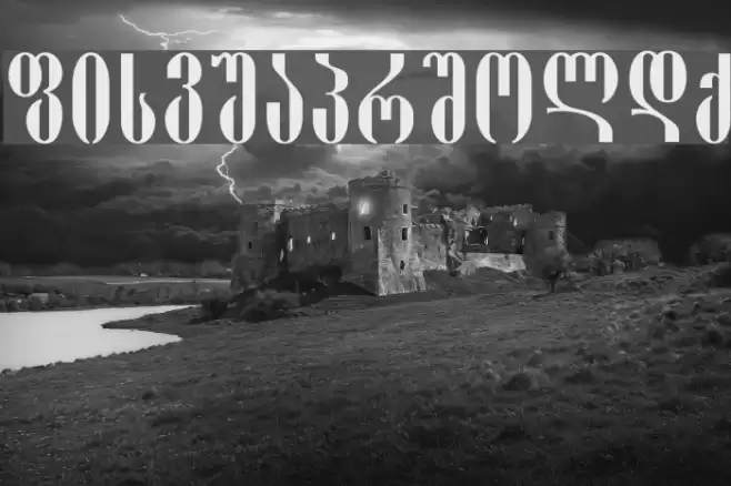 Pakizy-ITV Font examples