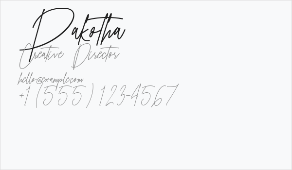 Pakotha Business Card