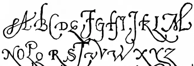 Pal Antic Schriftart Groß
