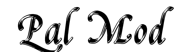 Pal Mod  Free Fonts Download