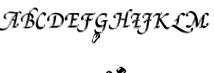 Pal Mod Font OTHER CHARS