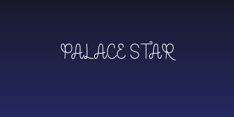 Palace Star Social Header