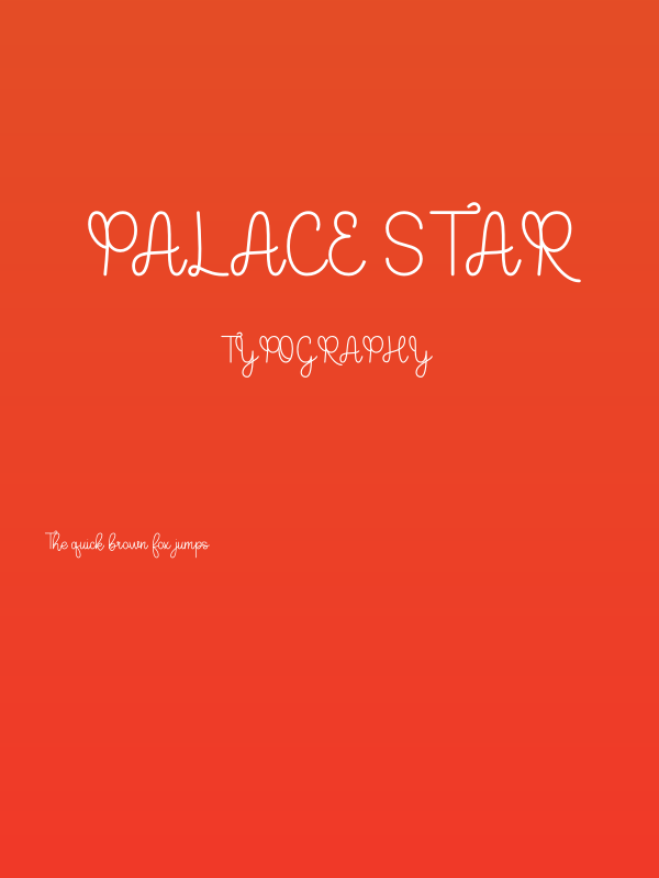 Palace Star Poster