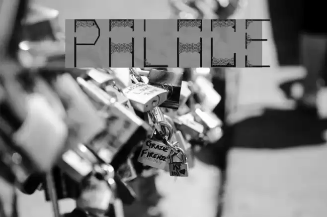 Palace Font examples