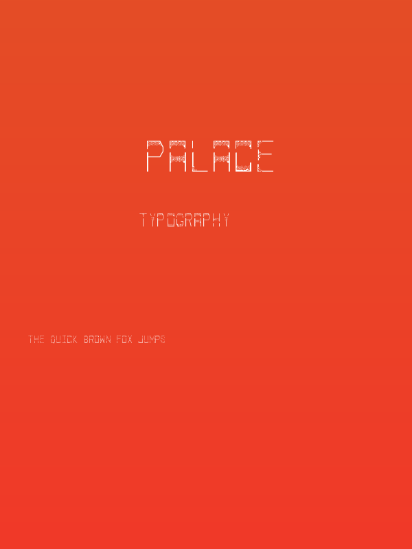 Palace Poster