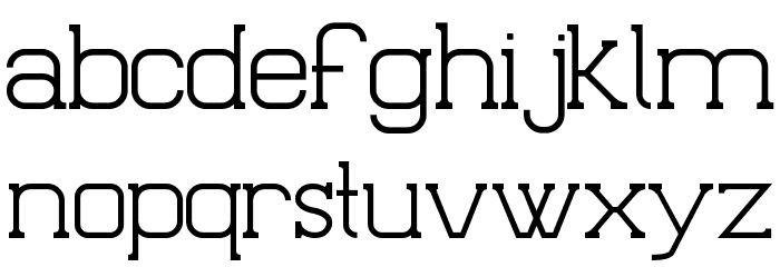 Palacio Book Font LOWERCASE