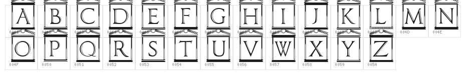 PaladinCapitals Character Map