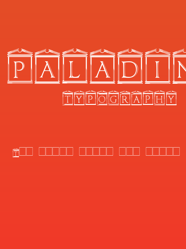 PaladinCapitals Poster