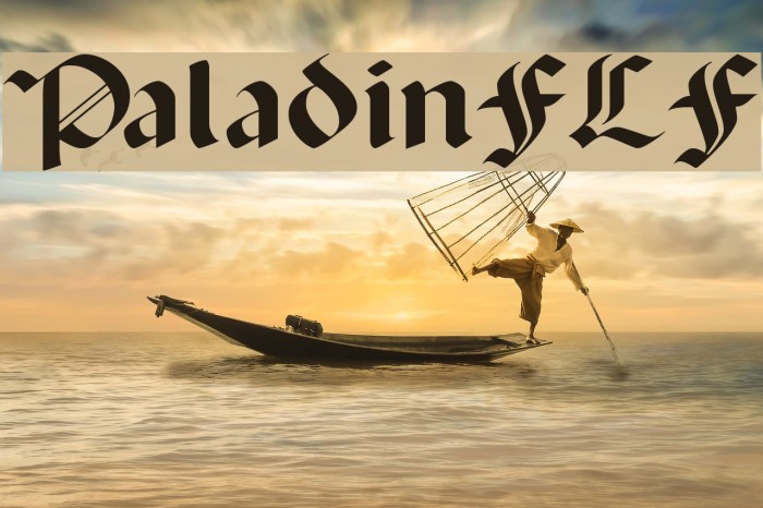 PaladinFLF Font examples