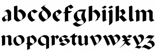 PaladinFLF फ़ॉन्ट लोअरकेस