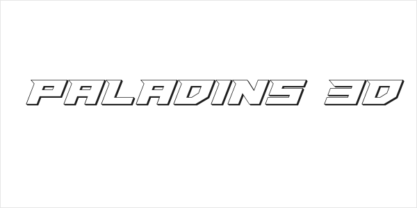 Paladins 3D Logo