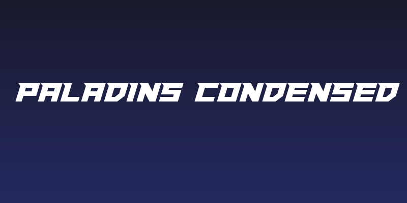 Paladins Condensed Social Header