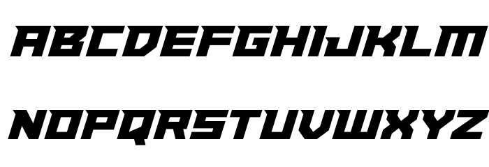 Paladins Condensed Font LOWERCASE