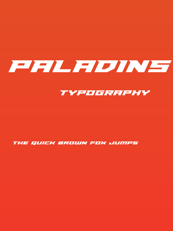 Paladins Expanded Poster