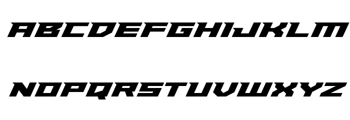 Paladins Expanded Font LOWERCASE
