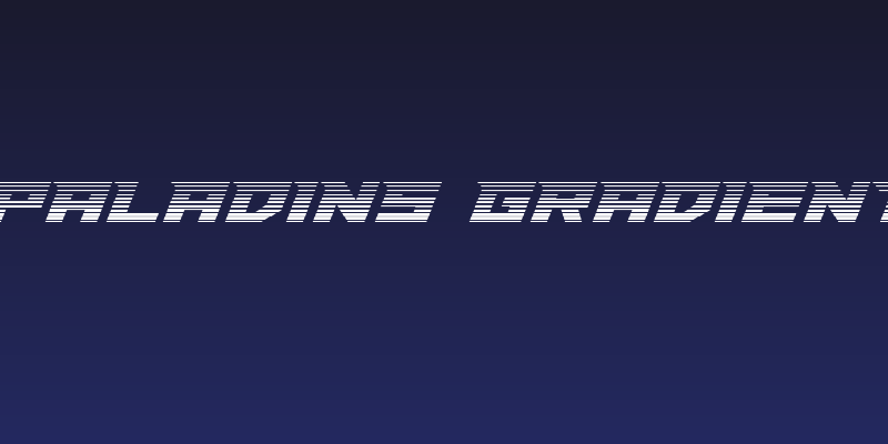 Paladins Gradient Social Header