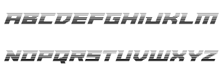Paladins Gradient Font LOWERCASE