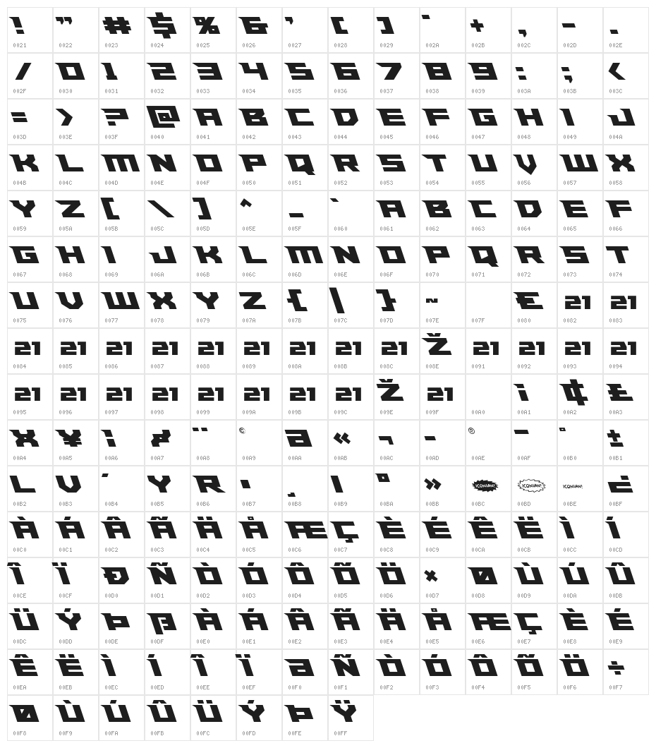 Paladins Leftalic Character Map