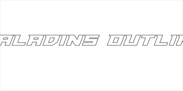 Paladins Outline Logo