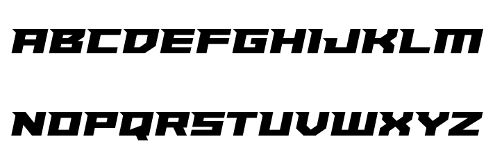 Paladins Semi-Italic Font LOWERCASE