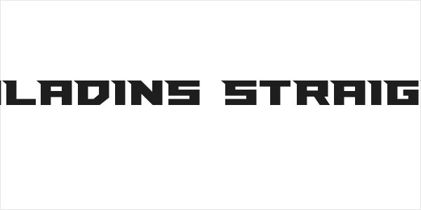 Paladins Straight Logo