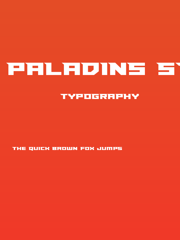 Paladins Straight Poster