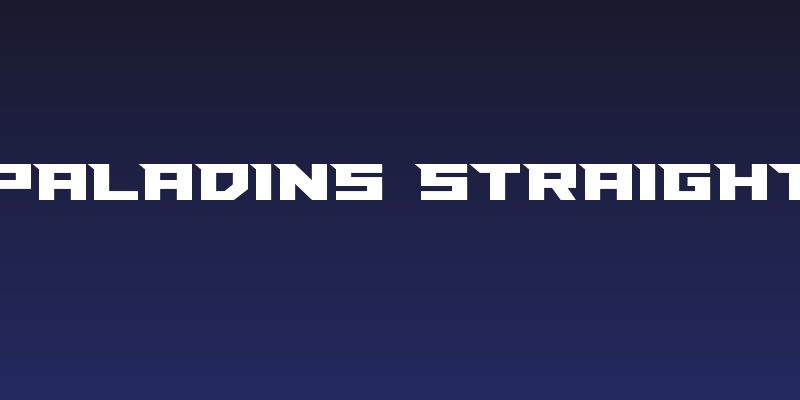 Paladins Straight Social Header