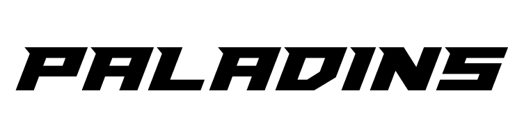 Paladins Schriftart