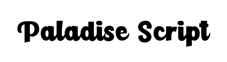 Paladise Script  免费字体下载