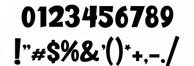 Paladise Script Font OTHER CHARS