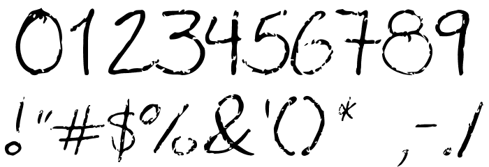 Palafotz Font OTHER CHARS
