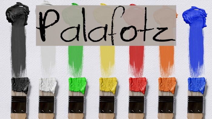 Palafotz Font examples
