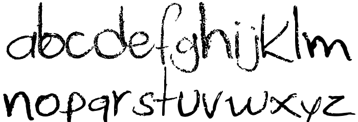 Palafotz Font LOWERCASE