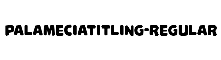 PalameciaTitling-Regular Font