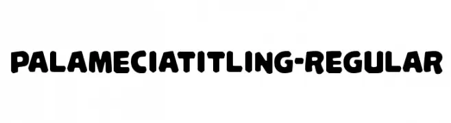 PalameciaTitling-Regular  font caratteri gratis