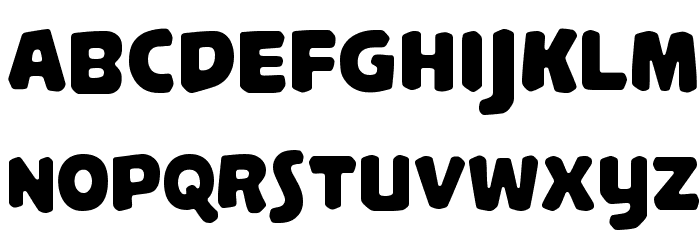 PalameciaTitling-Regular Font LOWERCASE