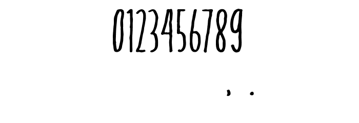 Palamia demo Font OTHER CHARS