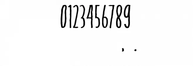 Palamia demo Font OTHER CHARS