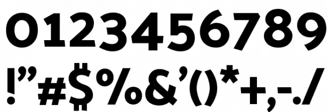 Palanquin Dark Medium Font OTHER CHARS