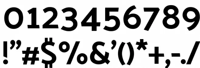 Palanquin Dark Regular Font OTHER CHARS